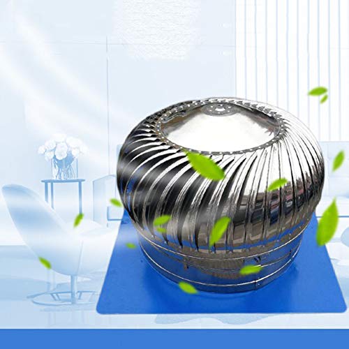 Sombrero Extractor Giratorio, Ventilador La Turbina Soplador Chimenea A Prueba De Lluvia Ventilador De Escape Puerto De Ventilación Campana Buhardilla Granja La Fábrica,300mm