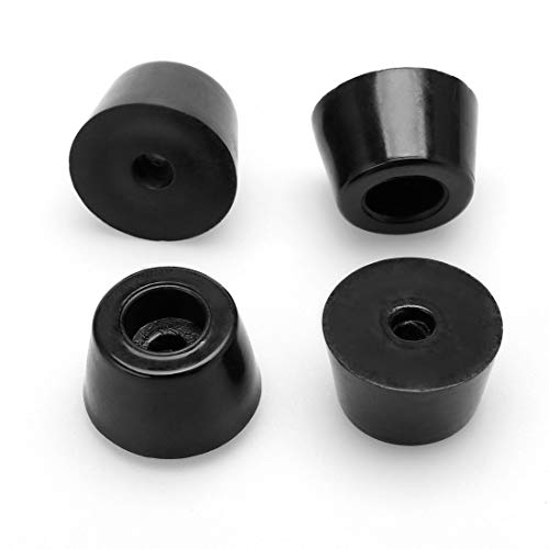 sourcing map Pies De Goma Paragolpes Para Impresora De Escritorio Altavoz Amplificador Patas De Almohadillas Para Proteger Suelo 35Piezas D19x16xH11mm