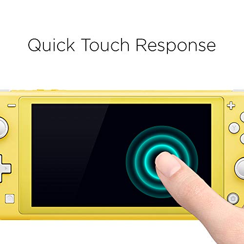 Spigen, 2 Pack, Protector Pantalla Nintendo Switch Lite, Glas. tR Slim, Dureza 9H, Anti-Arañazos, Anti-Huellas Dartilares (AGL00219)