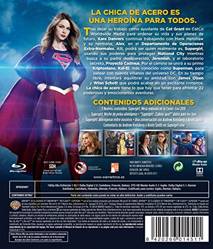 Supergirl Temporada 2 Blu-Ray [Blu-ray]