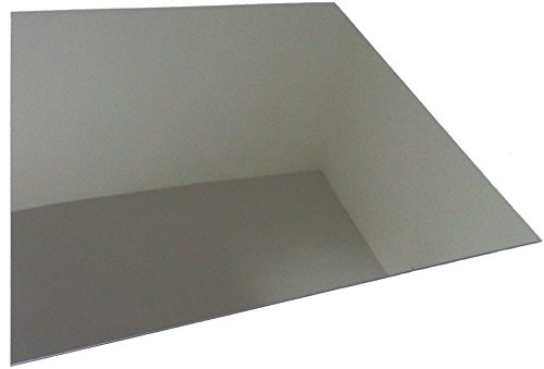 Supreme Tech 303mm x 303mm x 1mm Espejo transparente acrílico bidireccional