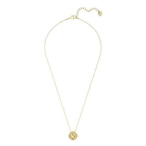 Swarovski Mujer Colgante Lattitude, Dorado, Baño de Oro