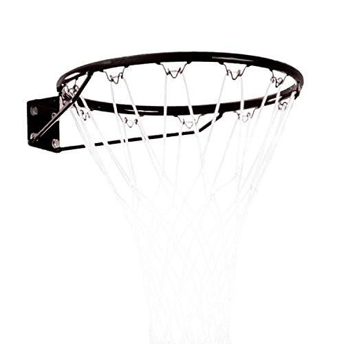 Tamaño Oficial (45 cm) Anillo de Baloncesto, Aro Red y Montaje en la Pared Fijaciones