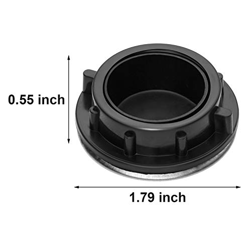 Tapa de Agujero de Grifo de Fregadero Tapón de Agujero de Grifo de Acero Inoxidable, 2 Packs (1,1 a 1,7 Pulgadas de Diámetro)