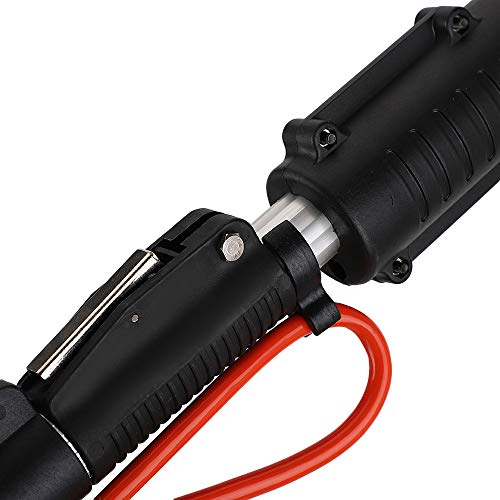 Tijeras de podar eléctricas de 30-45 mm Cortador de ramas de árbol de tijera recargable profesional Cizallas eléctricas ajustables Herramienta de corte Varilla de extensión