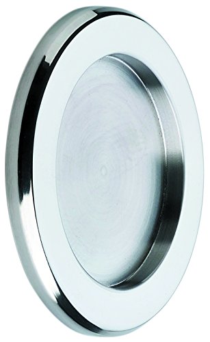 Tirador Inoxidable para puerta corredera cristal (Incluye adhesivo doble cara 3M). Venta por juegos de 2 uds.Grosor sólo 5 mm.BRILLO.
