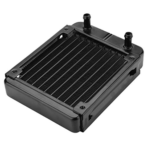 Topiky Radiador de la Fila de Calor de la CPU, disipador de Calor del Enfriador del radiador de la refrigeración por Agua de la computadora de 120 mm con 10 Tubos