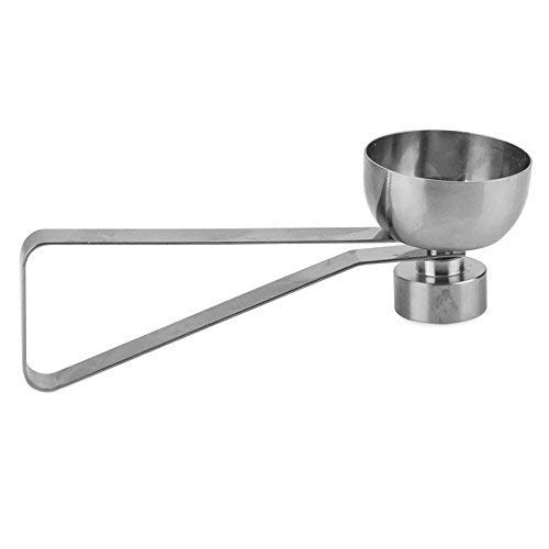 Topper de Huevo -Abridor de Huevo Acero Inoxidable Cortador de Ccáscara de Huevo para Huevo Duro Crudo/Blando