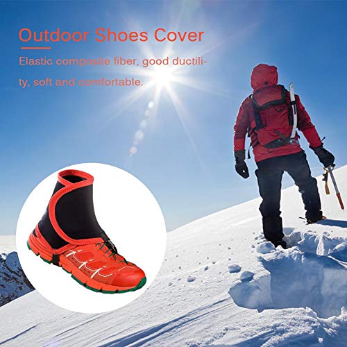 Trail Gaiters - Unisexe, Funda De Zapato para Exterior Impermeable, A Prueba De Insectos Y Arena, Adecuado Montañismo/Senderismo/Trail Running