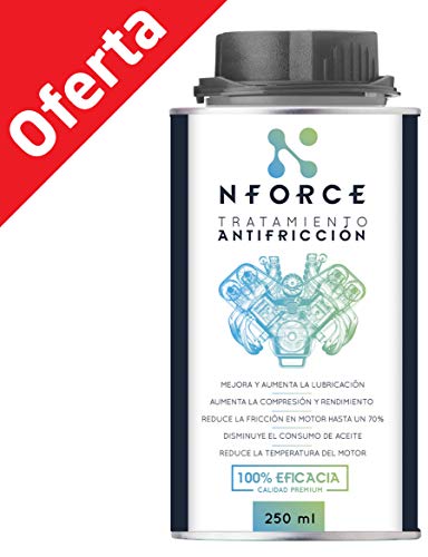 Tratamiento Antifriccion NFORCE para el Aceite de tu Coche, moto, camión, tractor, grupo electrógeno, etc