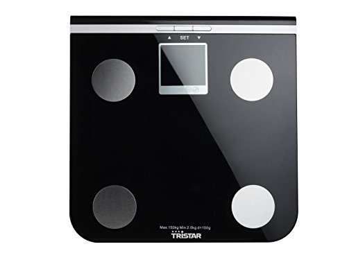 Tristar WG-2424 - Bascula personal con vidrio de seguridad
