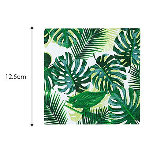 Tropical Fiesta Palm Cocktail Napkin, 20Pk