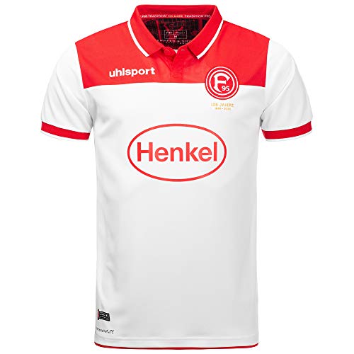 uhlsport F95 19/20 - Camiseta para Hombre, Unzutreffend, Evergreen, F95 19/20, Hombre, Color Blanco/Rojo, tamaño Large