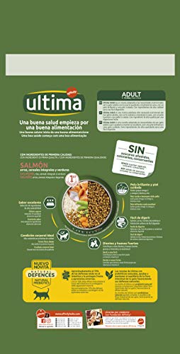 Ultima Pienso para Gatos Adulto con Salmón - 3kg