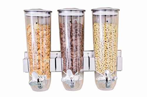 United Entertainment Dispensador/muesli y cereales Dispensador/Corn Flak dispensador dispensador/Individual/Doble dispensador/Triple dispensador para cereales, Corn Flakes y cereales