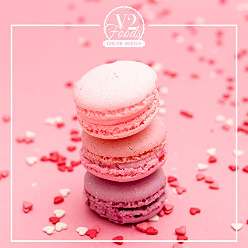 V2 Colorante alimentario de vaina extremadamente concentrado, líquido para colorear bebidas, masas, coberturas y todos los demás productos alimenticios Set Día de San Valentín