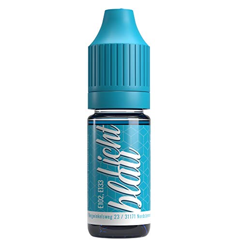 V2 Vape Colorante alimentario de vaina extremadamente concentrado, líquido para colorear bebidas, masas, coberturas y todos los demás productos alimenticios Azul claro