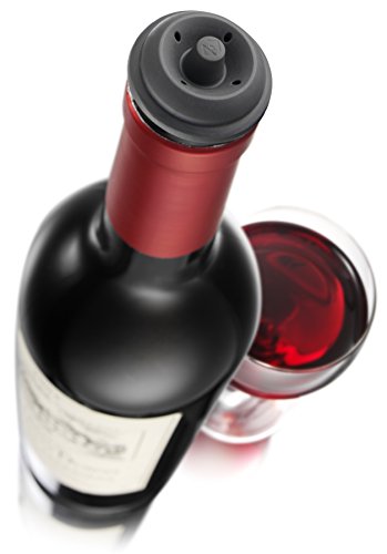 Vacu Vin Essentials Set de Vino, Negro, 16x8x20 cm, 6 Unidades