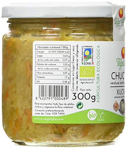 Vegetalia, Chucruts  - 6 x 300 gr.
