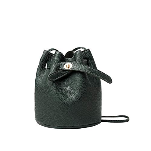 VHNBVHGKGHJ - Bolso bandolera de piel gofrada versátil a mano de estilo japonés con bolsa bandolera