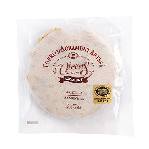 Vicens Torta Turrón de Agramunt de Almendra Dos Obleas - 200 gr