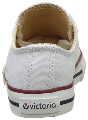 Victoria 106550 ZAPATO BASKET AUTOCLAVE Zapatillas Unisex Niños, Blanco (Blanco), 23 EU