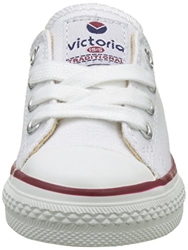 Victoria 106550 ZAPATO BASKET AUTOCLAVE Zapatillas Unisex Niños, Blanco (Blanco), 23 EU