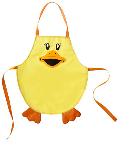 Vigar Duck kids Delantal, 90% Polyester 10% PU, Amarillo