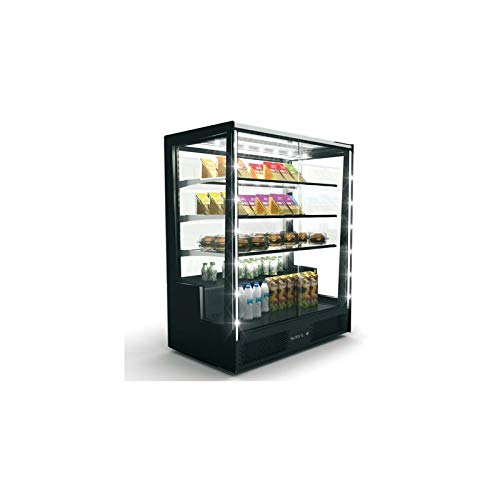 Vitrine Réfrigérée Droite Série PAK Accès Porte Avant - 1015x1240 mm - SAYL