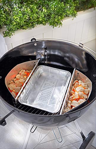 Weber 6416 - Bandejas de goteo Aluminio Grandes (10 uds)