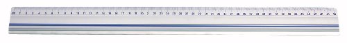 Wedo 0525450 - Regla para cortar con freno antideslizante, 50 cm