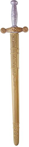 WIDMANN Caballero Espada withScabbard 75cm Espadas Novedad Juguete Armas y Armadura para Disfraces Accesorios