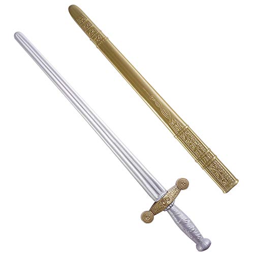 WIDMANN Caballero Espada withScabbard 75cm Espadas Novedad Juguete Armas y Armadura para Disfraces Accesorios