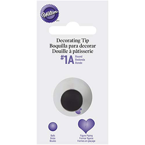 Wilton Boquilla de Decoración, Acero Inoxidable, Metal, 4.24x4.82x9.39cm, el embalaje puede variar