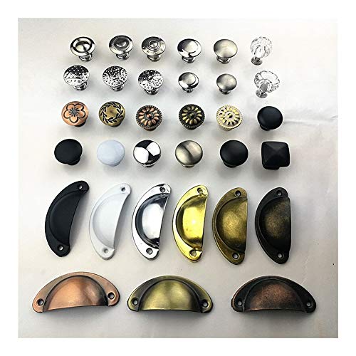 WXL Accesorios Variedad Color Acero Inoxidable cajón de la Puerta del gabinete Armario Tirador Tiradores de Muebles al por Mayor de Piezas del Tirador Mangos y Asas para menaje (Color : 965)