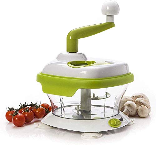 XYNB El procesador de Alimentos Manual Original: rebanadora, picadora, cortadora de Dados, hiladora, picadora, batidora, batidora y batidora para Verduras, Frutas, Carne, Huevos, Salsas y Otros alime