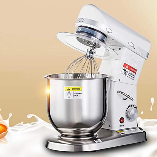 YGTMV 500W Batidora Amasadora Reposteria,con Gran Capacidad De Acero Inoxidable Bowl,3 Velocidad Batidora De Pie,5 L-10 L Fresca Máquina Leche,Masa Mezclador,para Los Hogares Comercial,7L