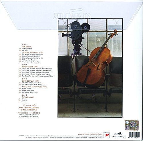 Yo-Yo Ma Plays Ennio Morricone (Gatefold sleeve) [180 gm 2LP vinyl] [Vinilo]