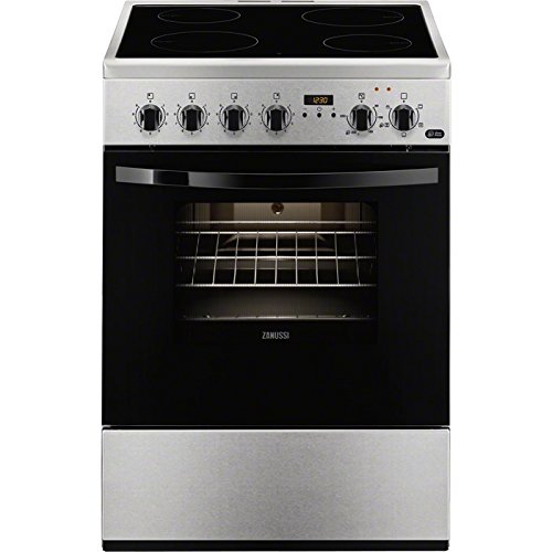 Zanussi ZCV65311XA - Cocina (Integrado, Acero inoxidable, Giratorio, 56L, 1835W, Eléctrico)