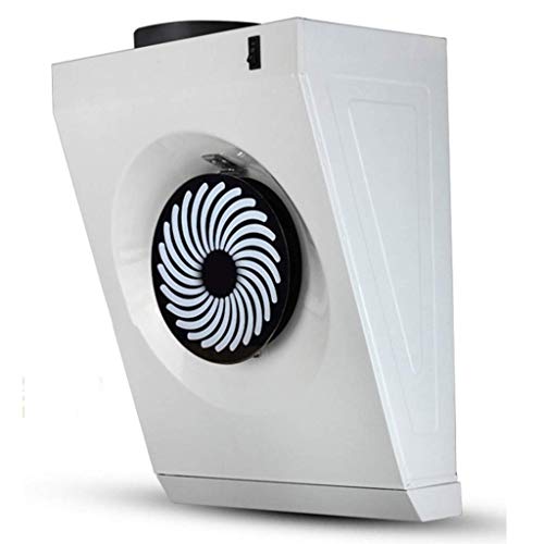 ZSQAW Ventilador de extracción Pequeña Sala de Ventiladores de Humo domésticos Mini succión Lateral Colgante de Pared Cocina doméstica Simple