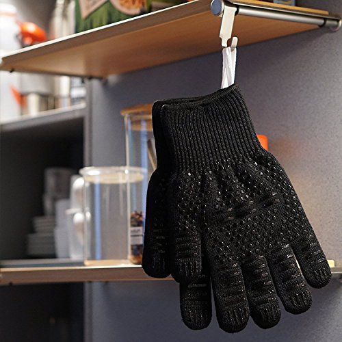1 / 2Pcs Guanti da cucina ignifughi Guanti resistenti al calore in Silicone spesso Cottura da Forno Guanti da Forno per Barbecue Guanti per Barbecue Dropshipping