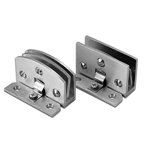 1 Apertura PC Liberan El Gabinete del Vino Vitrina Bisagra De Muebles Accesorios De Hardware De La Torta del Gabinete De Cristal Bisagra Ocultado (Color : Small Square)