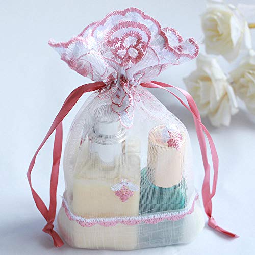 1 bolsa de tela pequeña bolsa de almacenamiento bolsillo de viga bolsa de dulces-albaricoque
