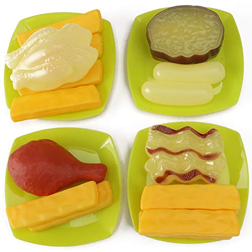 1 juego mágico de microonda juguete de los niños Los juegos de simulación de cocina de juguete eléctricos para el de electrodoméstico Modelo Juguetes para niños de más de 3 años (batería no incluida)