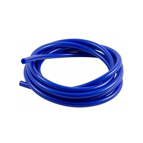 1 pieza azul tubos de coche vehículo silicona 4 mm X 5m manguera de vacío tubo tubo de silicona (16.4 ft 5 m)