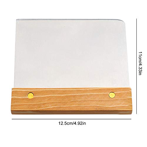 1 UNIDS Accesorios de Cocina Cortador de Raspador de Masa de Pizza de Acero Inoxidable Fondant Herramientas de Decoración de Pasteles Pasteles para Hornear Espátulas Cortadores