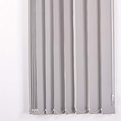 10 PCS 89 mm Persiana Vertical, Vertical Ciega Inferior Pesos de Listones, Accesorios para Cortinas Verticales, Pesas de Persiana Vertical Tablillas de Persiana, Blanco