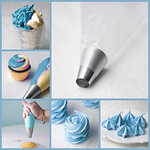 100 Piezas 24" Pulgadas Extra Grande Bolsas de Pastelería Mangas Desechable - Engrosada Bolsas de Pastelera Manga para Decoración de Repostería, Cupcakes et Galletas #3