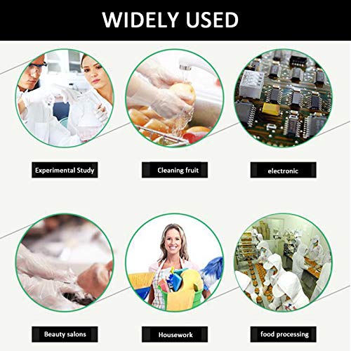 100 Unids (1 Caja), Guantes Desechables De Nitrilo Durables, Resistentes Al Desgaste, Goma, Látex, Alimento, Guantes De Limpieza Médica Para El Hogar, Antiestático, Rosa, S
