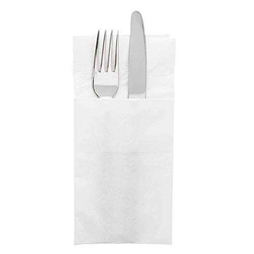 1000 Unidades - García de Pou 169.38 Servilletas Canguro Ecolabel con 2 Capas, 18 G/M2, 40 x 40 cm, Blanco